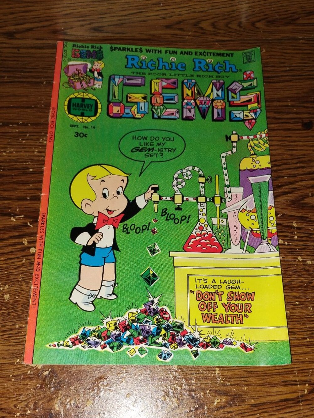 Richie Rich Gems #19  (Harvey Comics, 1977)